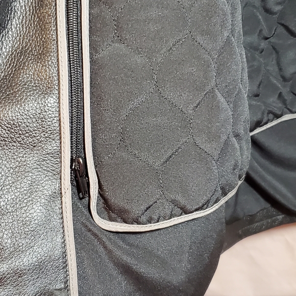 Wilson leather jacket m.julian XL Nwt black - Picture 7 of 8